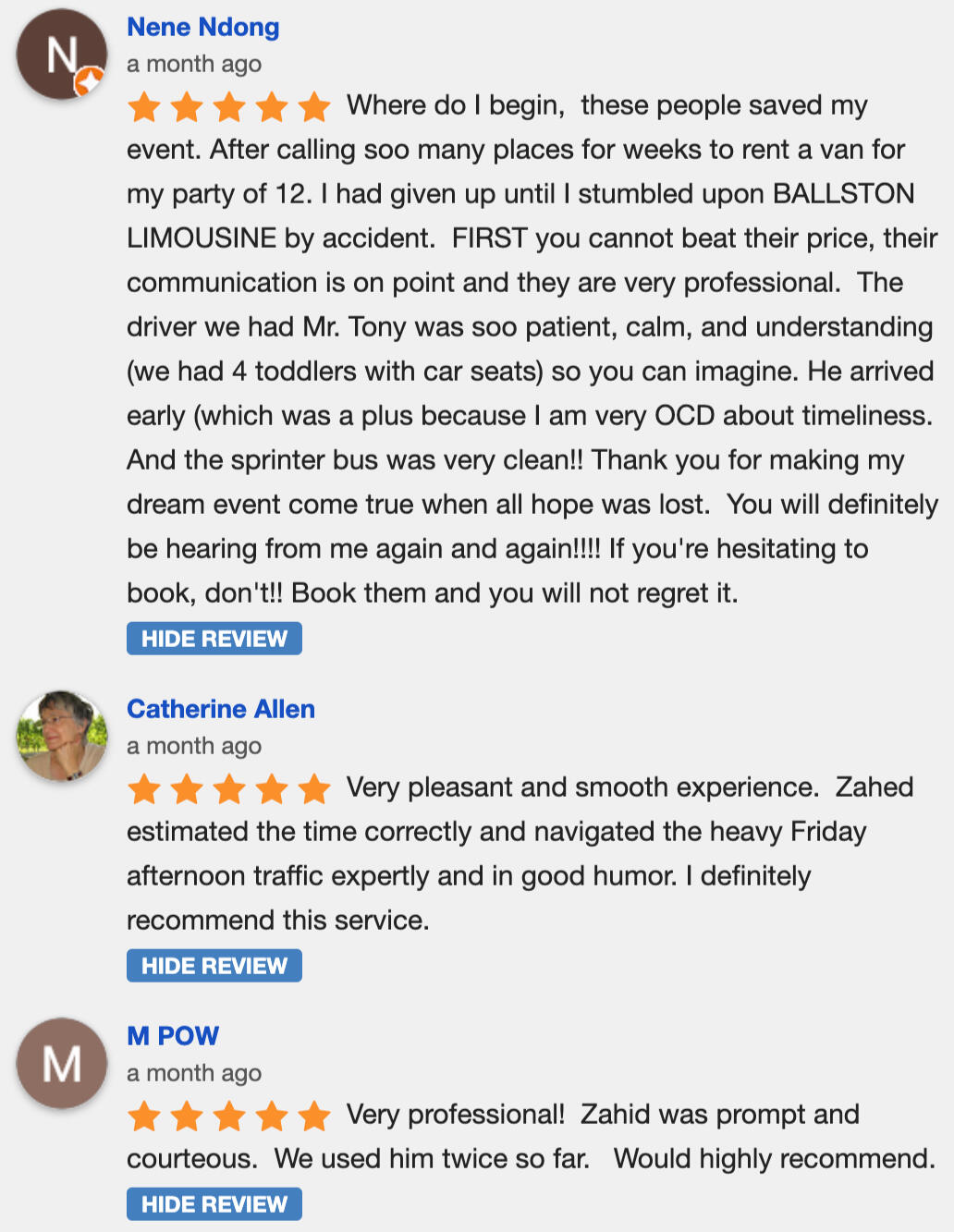 Airport Car Service Dulles